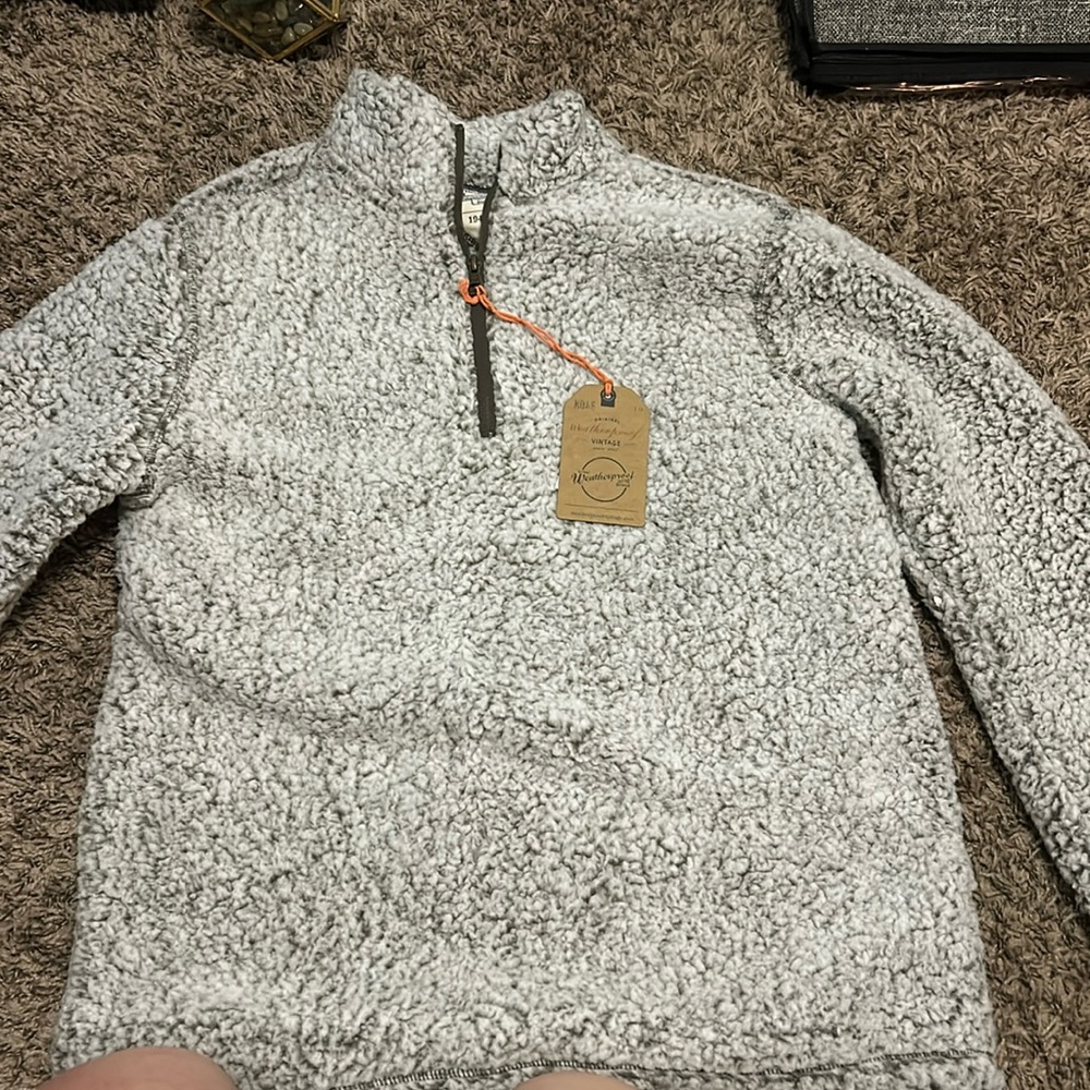 Sherpa jacket. Tags on, never worn